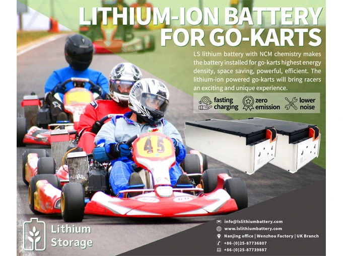 Lithium Storage powers go-karts electrification transition in UK with Li-ion based technology