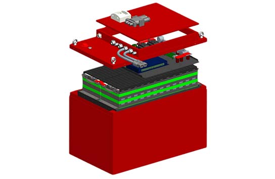 Custom Forklift Lithium Battery