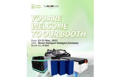 Lithium Storage to Showcase The Battery Show Europe