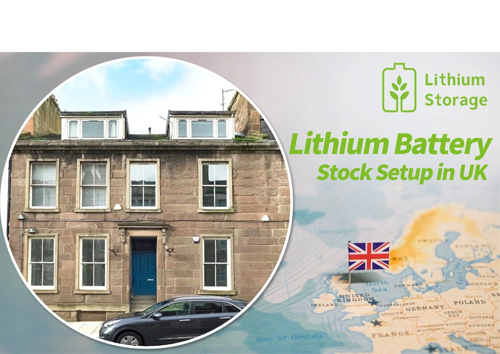 Lithium Storage Announces Lithium Battery Stock Setup in UK