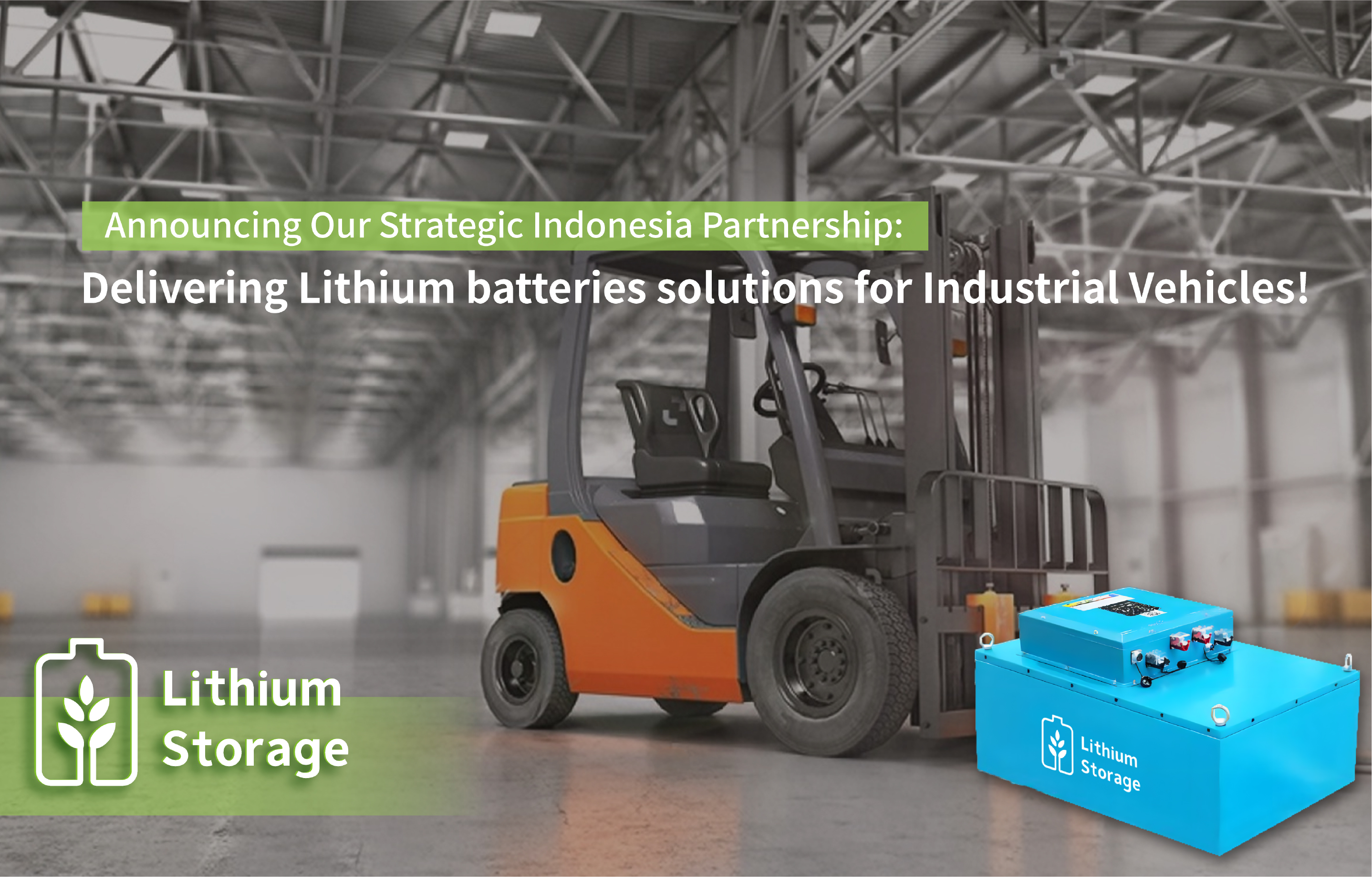 Lithium Storage Partners with Leading Indonesian Toyota Dealer to Expand Industrial Battery Solutions in Southeast Asia